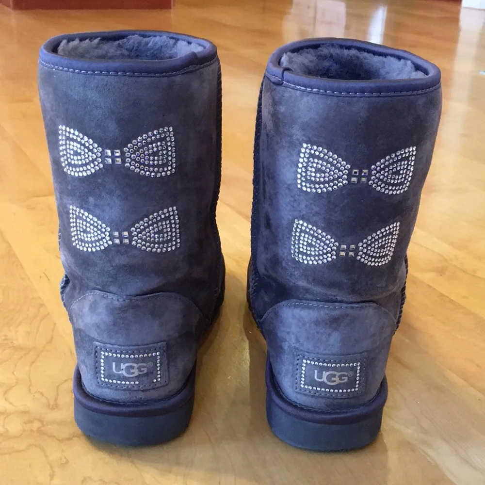 UGG | Swarovski Crystal Bow Short Boots